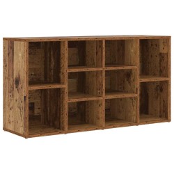 Banc à chaussures Vieux bois 103 x 30 x 55 cm Bois d'ingénierie 