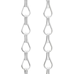Moustiquaire de porte à chaîne 80x221 cm aluminium 