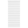Store zèbre blanc 95x200 cm largeur du tissu 90,9 cm polyester 