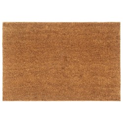 Tapis de porte naturel 60x90 cm fibre de coco touffeté 