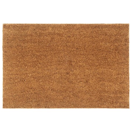 Tapis de porte naturel 60x90 cm fibre de coco touffeté 