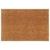 Tapis de porte naturel 60x90 cm fibre de coco touffeté 