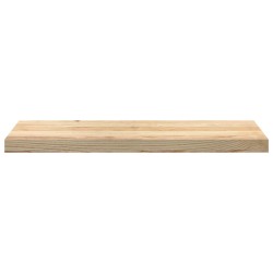 Marches d'escalier 2 pcs non traité 80x30x2cm bois chêne massif 