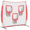 Baseball & Softball Noir 214,5 x 89,5 x 181 cm Polyester 