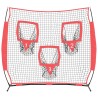 Baseball & Softball Noir 214,5 x 89,5 x 181 cm Polyester 