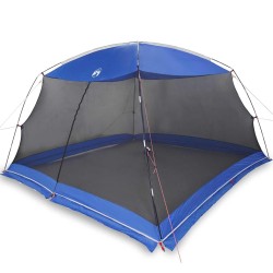Tente anti-moustiques pour le camping, porte bleue, 5 personnes, imperméable 