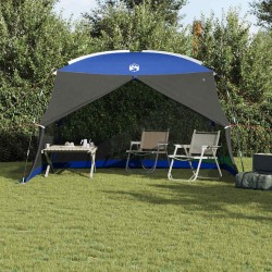 Tente anti-moustiques pour le camping, porte bleue, 5 personnes, imperméable 
