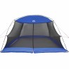 Tente anti-moustiques pour le camping, porte bleue, 5 personnes, imperméable 