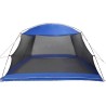 Tente anti-moustiques pour le camping, porte bleue, 5 personnes, imperméable 