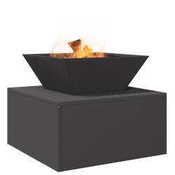 Braise Noir 50 x 50 x 40 cm Acier 