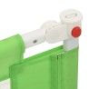 Barrière de sécurité de lit enfant Vert 90x25 cm Tissu 