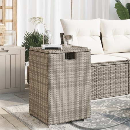 Table de couverture de bouteille de propane gris 40x40x60 cm 