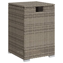 Table de couverture de bouteille de propane gris 40x40x60 cm 