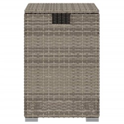 Table de couverture de bouteille de propane gris 40x40x60 cm 