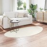 Tapis Crème 80 x 150 cm Polyester 