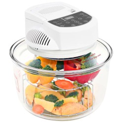 Four à convection halogène avec minuterie numérique 1400 W 17 L 