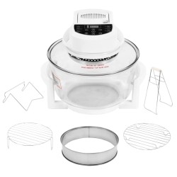 Four à convection halogène avec minuterie numérique 1400 W 17 L 