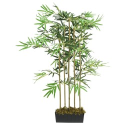 Bambou artificiel 730 feuilles 120 cm vert 