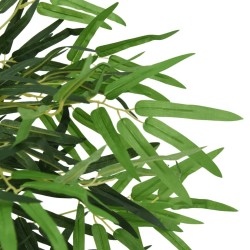 Bambou artificiel 730 feuilles 120 cm vert 