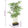 Bambou artificiel 730 feuilles 120 cm vert 