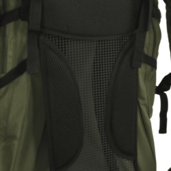 Sac à dos de randonnée vert armée 100 L tissu oxford 