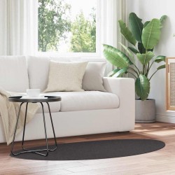 Tapis Anthracite 80 x 150 cm Polyester 