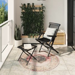 Tapis ARBIZU intérieur extérieur design vintage Ø 120 cm 