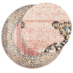 Tapis ARBIZU intérieur extérieur design vintage Ø 120 cm 