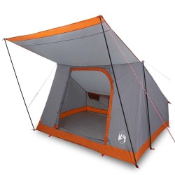 Tente Gris et orange 223 x 163 x 130 cm 