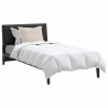 Couette avec oreiller 2 pcs Blanc 155 x 220 cm Bas 