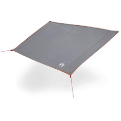 Tarp résistant à l'eau Gris et orange 300 x 240 cm 