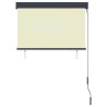 Store roulant d'extérieur 100 x 250 cm Crème 