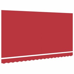 Tissu de Remplacement pour Store 4x2 m Rouge 