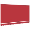 Tissu de Remplacement pour Store 4x2 m Rouge 