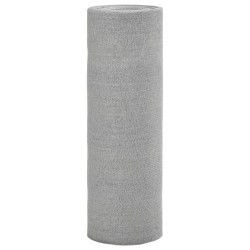 Filet brise-vue gris clair 2x10 m PEHD 150 g/m² 