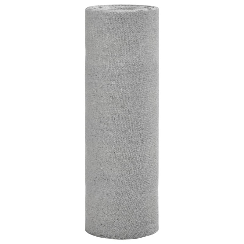 Filet brise-vue gris clair 2x10 m PEHD 150 g/m² Filet brise-vue gris clair 2x10 m PEHD 150 g/m²