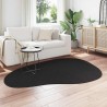 Tapis Noir 140 x 200 cm Polypropylène 