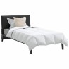 Couette avec oreiller 2 pcs Blanc 155 x 200 cm Bas 