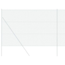 Clôture hexagonale Vert 1.5 x 50 m Acier 