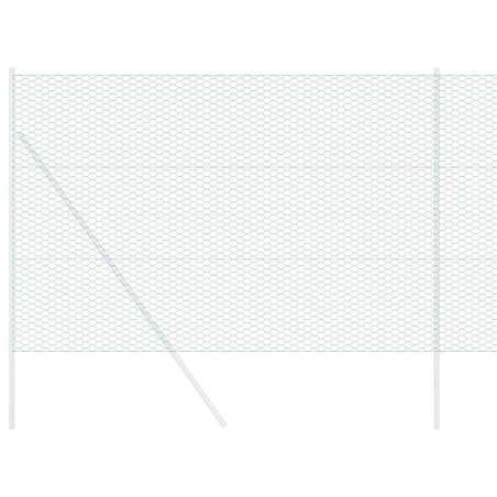 Clôture hexagonale Vert 1.5 x 50 m Acier 