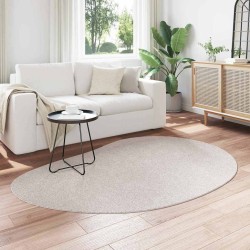 Tapis Couleur sable 140 x 200 cm Laine 