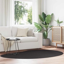 Tapis Noir 140 x 200 cm Laine 