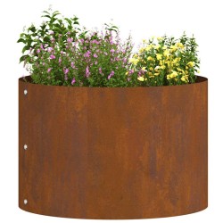 Jardinière en acier corten Acier corten Acier corten Moyen 