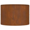 Jardinière en acier corten Acier corten Acier corten Moyen 