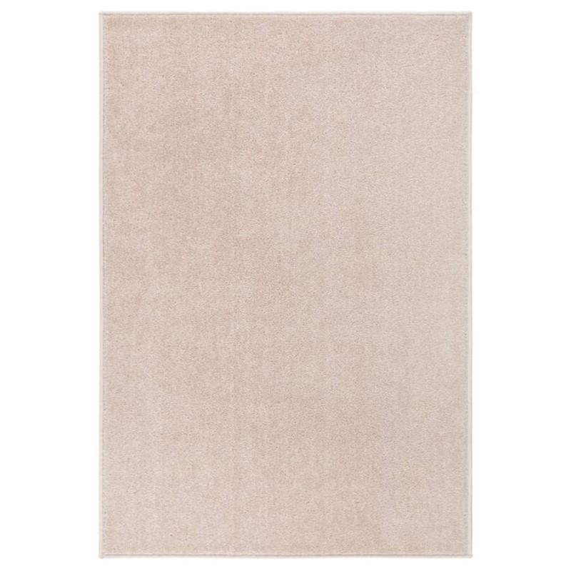 Tapis à poils courts 160x230 cm Beige foncé Tapis à poils courts 160x230 cm Beige foncé
