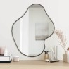 Miroir mural Noir 60x50 cm 