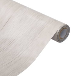 Autocollant auto-adhésif pour meuble aspect bois 90x500 cm PVC 