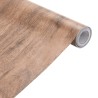 Autocollant auto-adhésif pour meuble aspect bois 90x500 cm PVC 