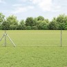 Clôture hexagonale 0.6x25 m en acier galvanisé 