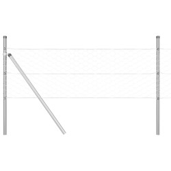 Clôture hexagonale 0.6x25 m en acier galvanisé 